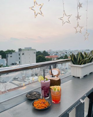 DOP Rooftop Coffee & More - Bắt trọn mây trời và cùng đón hoàng hôn Sài Gòn
