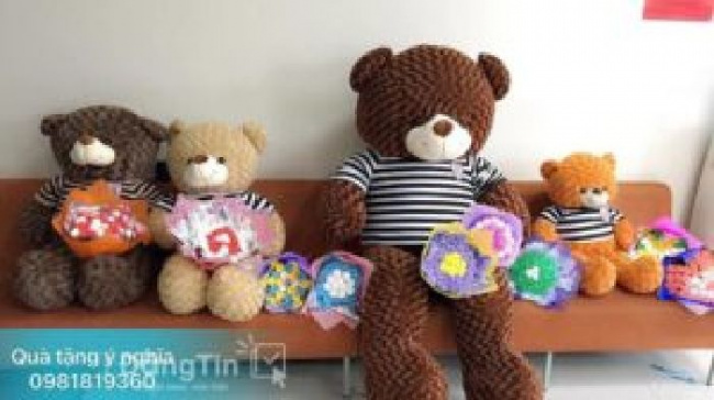 quà tặng, quốc tế phụ nữ, ngày 8/3, gấu teddy, hoa tươi, gấu bông, top 10 quà tặng đặc biệt cho ngày quốc tế phụ nữ 8.3