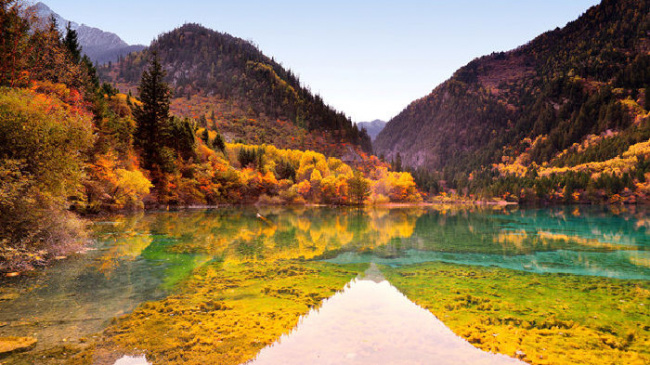 trung quốc, bắc kinh, cửu trại trâu, kanas tân cương, top 10 điểm du lịch được yêu thích nhất vào mùa thu ở trung quốc