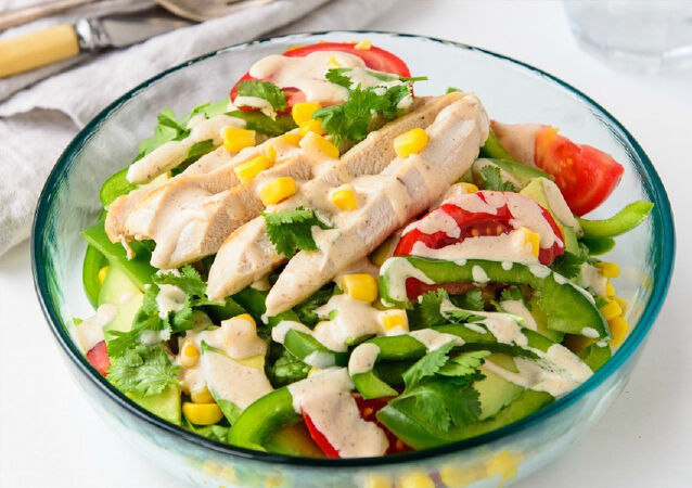 salad, salad ức gà, ức gà, các loại salad, salad với ức gà, công thức salad ức gà, top 10 cách làm các loại salad ức gà thơm ngon hấp dẫn giàu dinh dưỡng tại nhà