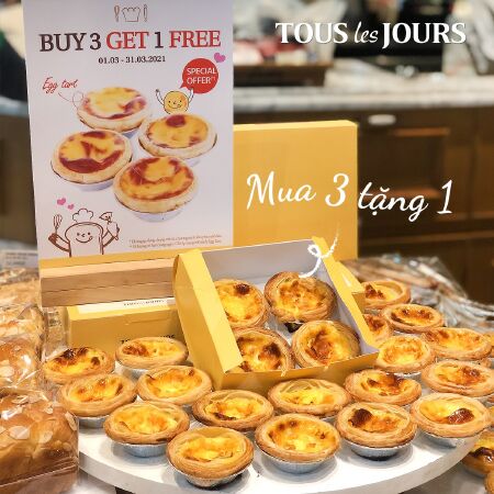 fresh garden, nguyễn sơn bakery, paris baguette, anh hòa bakery, origato, tous les jours vietnam, top 10 tiệm bánh ngọt tại cầu giấy hà nội ngon nhất