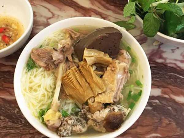 top 13, bún ngan ngon nhất, quán ngan huyền anh, hạnh ngan dé, top 13 địa chỉ bán bún ngan thu hút thực khách tại hà nội