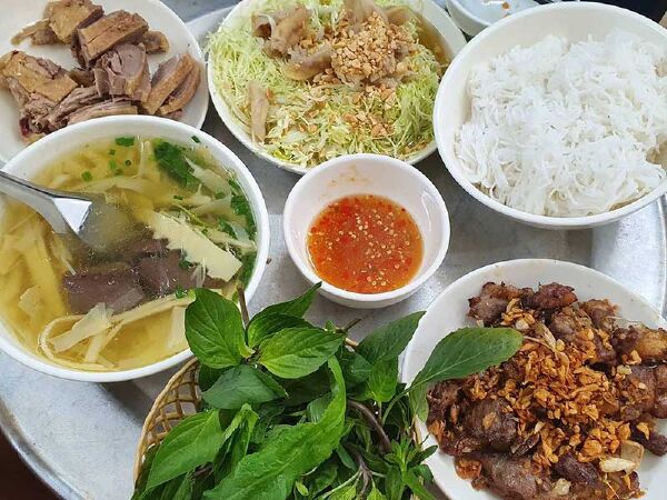 top 13, bún ngan ngon nhất, quán ngan huyền anh, hạnh ngan dé, top 13 địa chỉ bán bún ngan thu hút thực khách tại hà nội