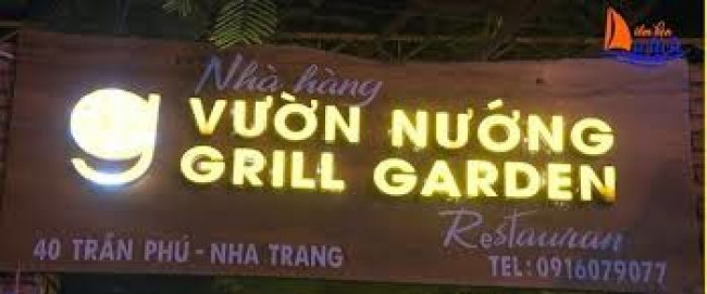 nha trang, vườn nướng, quán đá nướng số 9, quán nướng kupom, top 10 quán nướng ngon tại nha trang