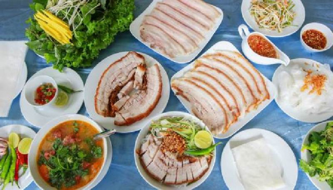 top 10 quán bánh tráng cuốn thịt heo ngon nhất đà nẵng