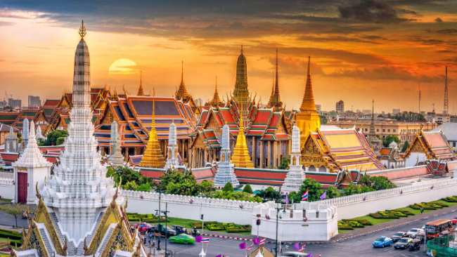 bangkok, the grand palace, wat arun, wat pho, du lịch bangkok, top 10 địa điểm du lịch nổi tiếng nhất ở bangkok