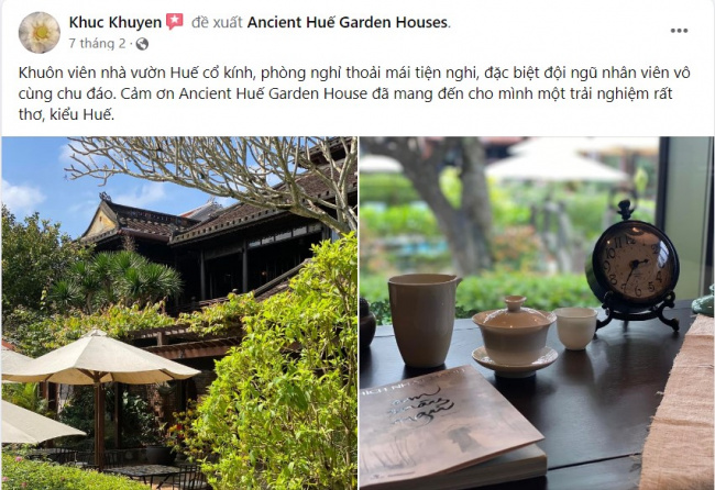 ancient hue garden house – giao thoa hòa quyện nét đẹp huế cổ