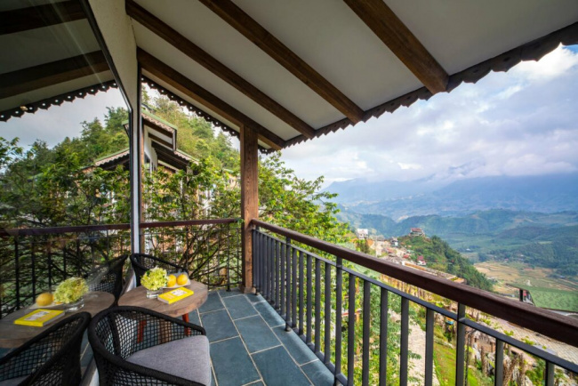 lưu trú ở sapa, sapa catcat hills resort & spa: ‘ngôi làng nhỏ’ view 360 độ hoàng liên sơn