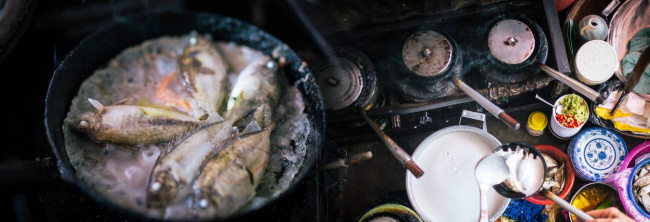 bánh khoái cá kình – món ăn đặc trưng của người huế