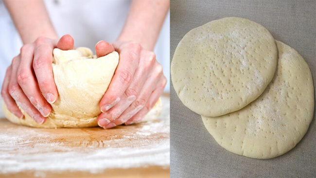 cách làm bánh pizza bằng chảo đơn giản tại nhà