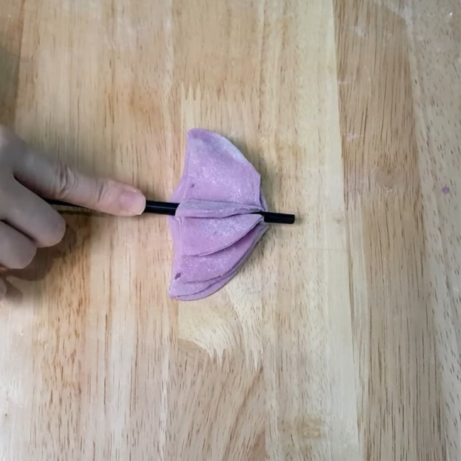 cách làm bánh bao khoai lang tím đơn giản tại nhà