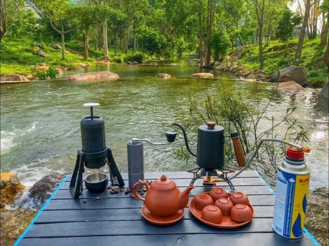 camping location, check-in da nang, danang tourist destination, picnic, immediately update new camping spots near da nang that are very chill on weekends