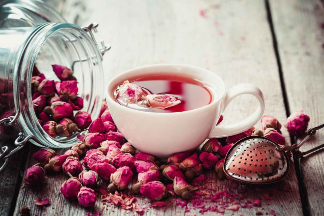 trà hoa hồng mang đến bí quyết giảm cân hữu hiệu từ ngàn xưa