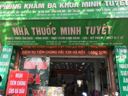10 Nhà thuốc uy tín nhất tỉnh Lạng Sơn