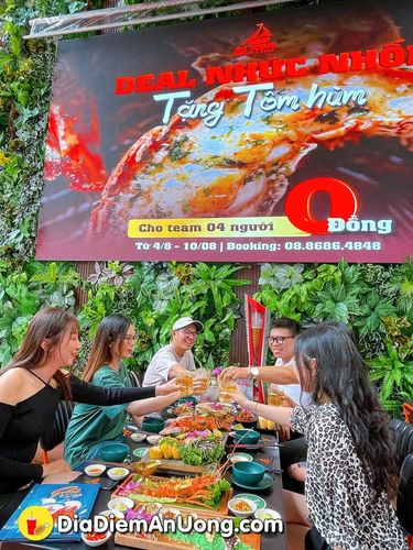 Sốc cực lớn, ở Sài Gòn có quán tặng FREE tôm hùm