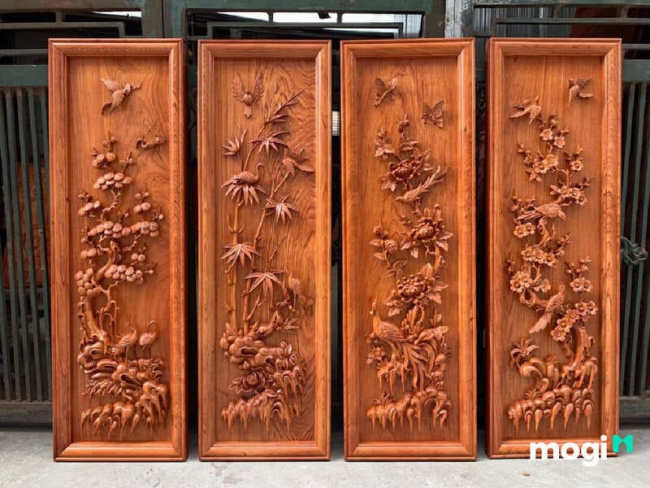 hút mắt với 15 mẫu tranh gỗ treo tường giá rẻ cho phòng khách đẹp