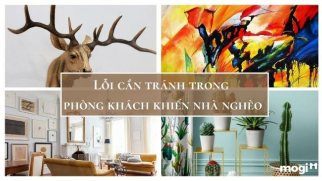 sai lầm trong thiết kế phòng khách nhà nghèo – thần tài quay lưng