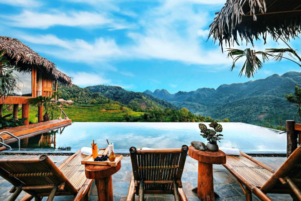top 5 khách sạn pù luông thanh hóa có view bể bơi đẹp nhất