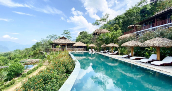top 5 khách sạn pù luông thanh hóa có view bể bơi đẹp nhất