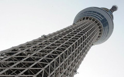 tháp truyền hình tokyo sky tree