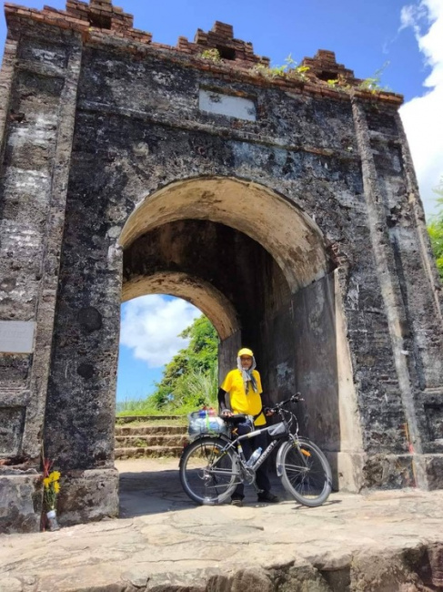 central coast, the 61-year-old explorer rode a bicycle 1,800km from north to south alone: ​​”going to see vietnam’s beauty”