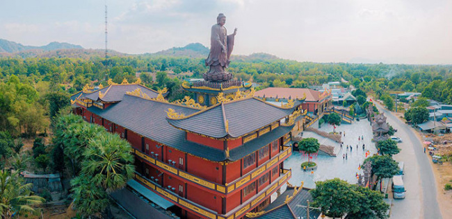 chùa kim tiên - địa điểm du lịch tâm linh tại an giang