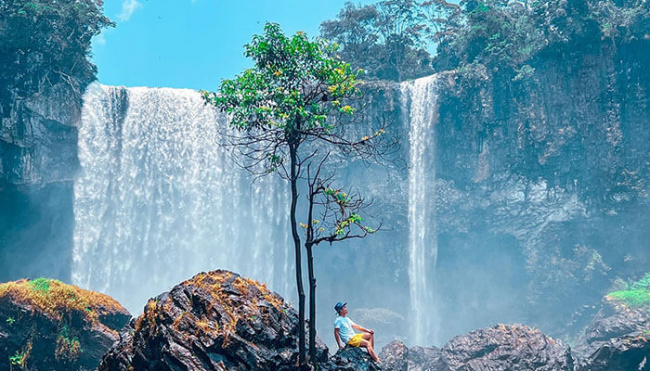 thác k50 - một dòng thác xinh đẹp dịu dàng giữa lòng tây nguyên