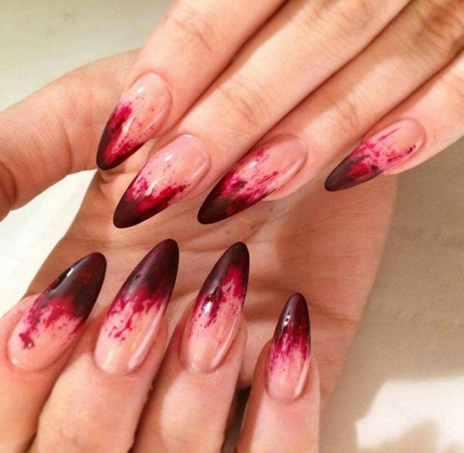 nail đẹp, những mẫu nail halloween đẹp không thể bỏ qua