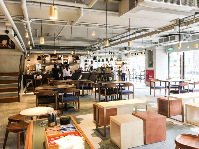 xao xuyến bởi top 10 quán cafe không gian đẹp ở singapore