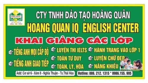 5 trung tâm ngoại ngữ uy tín tại thái hòa, nghệ an