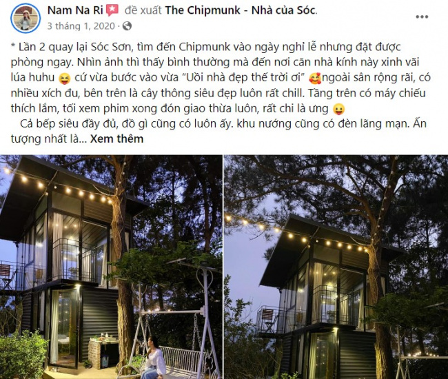 the chipmunk – nhà của sóc resort & homestay đáng trải nghiệm nhất