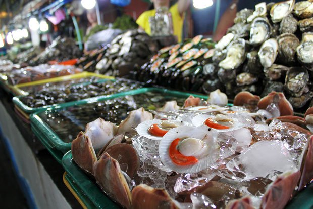 chợ dampa seaside – địa điểm hải sản ngon tươi rẻ tại manila