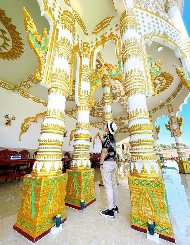 chùa paem buôl thmây – cung điện dát vàng độc đáo tại sóc trăng
