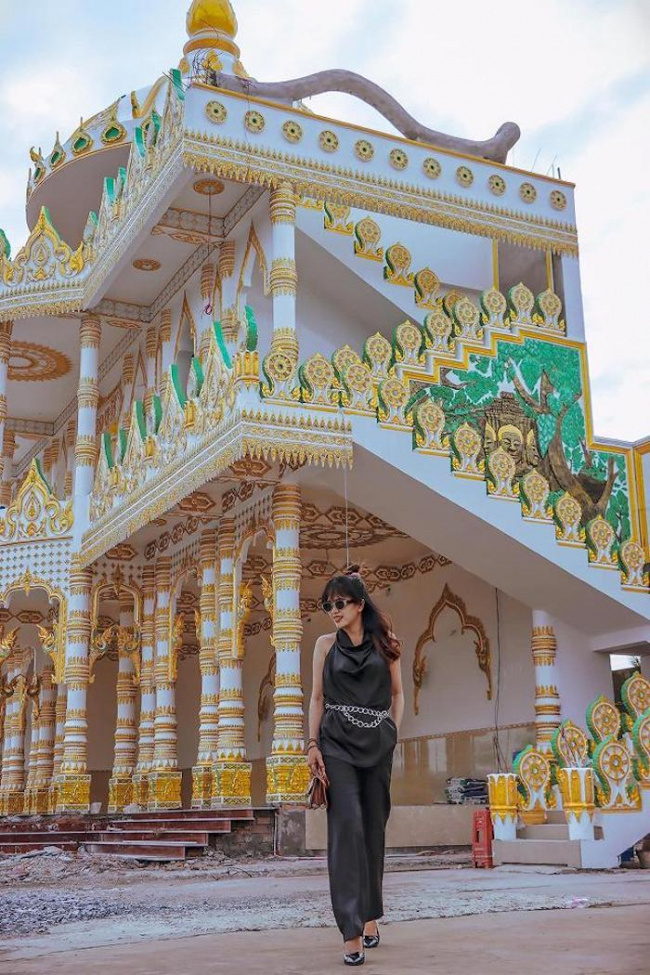 chùa paem buôl thmây – cung điện dát vàng độc đáo tại sóc trăng