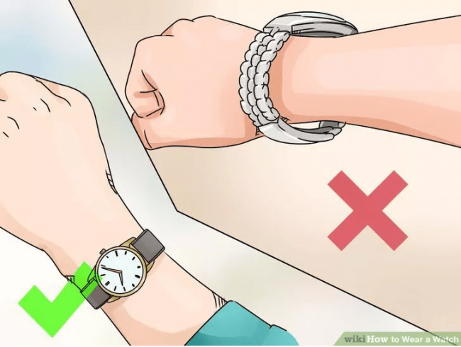 quy tắc về cách đeo đồng hồ sao cho đúng đẹp