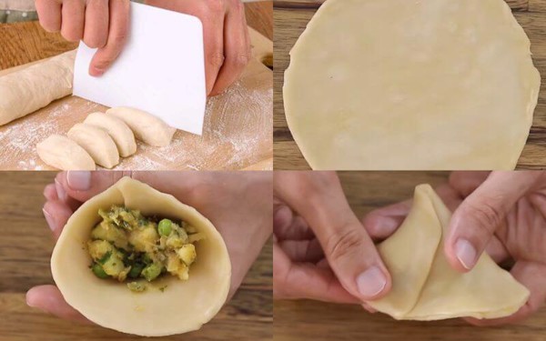 trổ tài vào bếp với món bánh samosa ấn độ đơn giản dễ làm