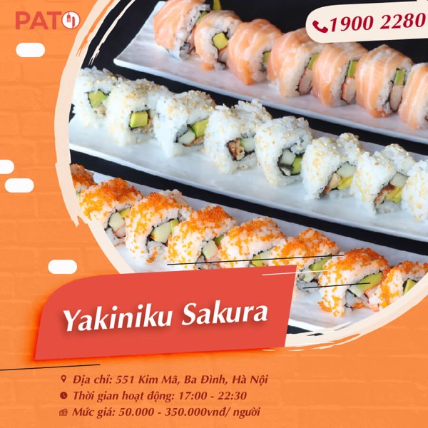 tại quận ba đình, muốn ăn sushi ngon thì đi đâu? đến ngay 8 nhà hàng này!