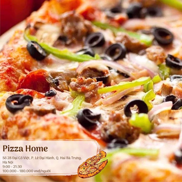 top 10 quán pizza nên thử tại quận hai bà trưng