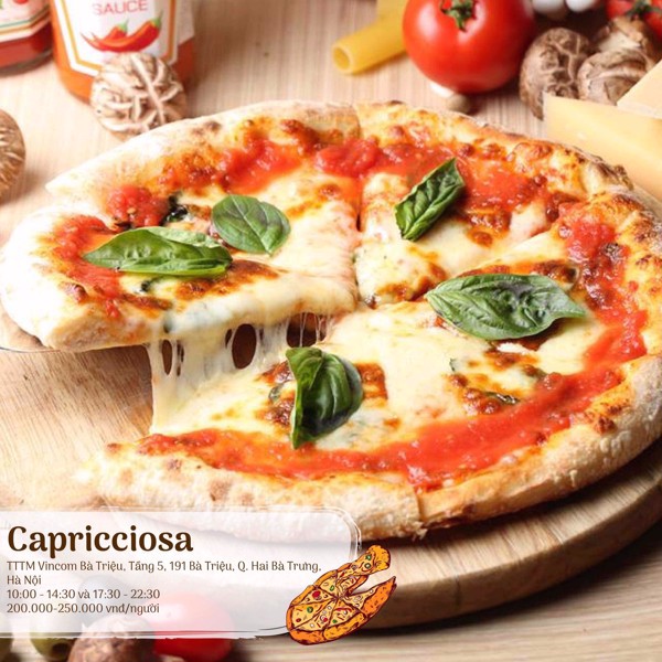 top 10 quán pizza nên thử tại quận hai bà trưng