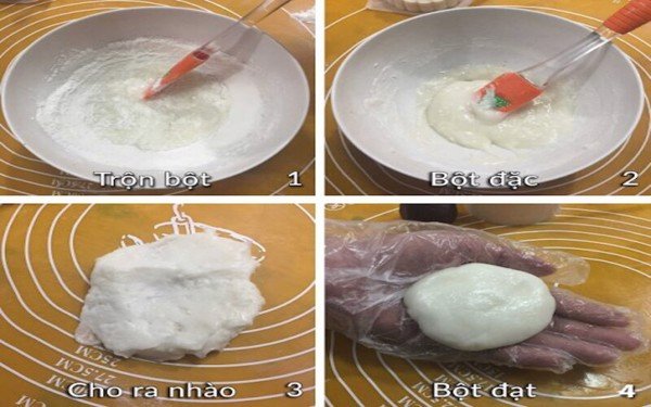 mách bạn cách làm bánh dẻo nhân đậu xanh đơn giản, dễ thành công