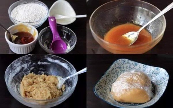 cách làm bánh nướng nhân đậu xanh không cần lò nướng