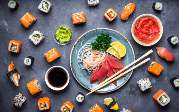 sushi là gì? sashimi là gì? cách phân biệt sushi và sashimi