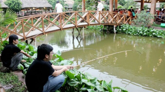 fishing, fishing address in saigon, recreational fishing, five recreational fishing addresses in ho chi minh city