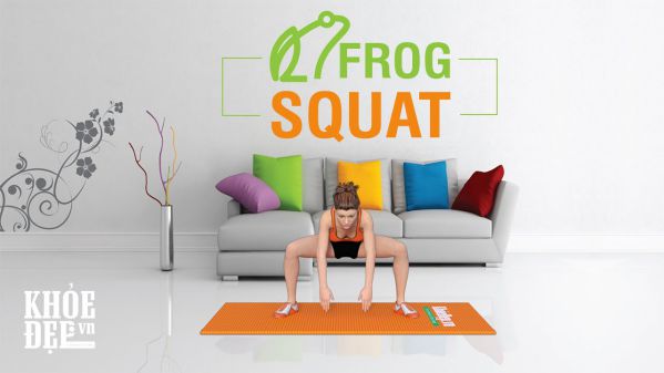 bài tập cho vòng 3, bài tập gym, bài tập gym cho nữ, bài tập đùi và mông, cơ mông, squat, tập thể hình, thể hình nữ, bài tập để mông to hơn và đùi thon gọn hiệu quả nhờ vào frog squat
