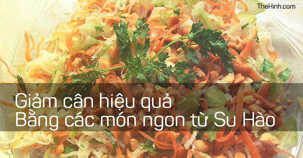 công thức nấu ăn, thực đơn giảm cân, 3 món ăn thơm ngon giúp giảm cân hiệu quả bằng su hào