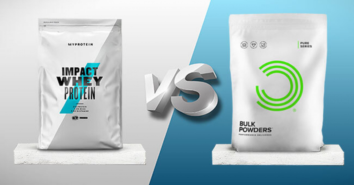 thực phẩm bổ sung, tin tức thể hình, giữa whey protein của myprotein và bulk powders thì nên chọn ai?