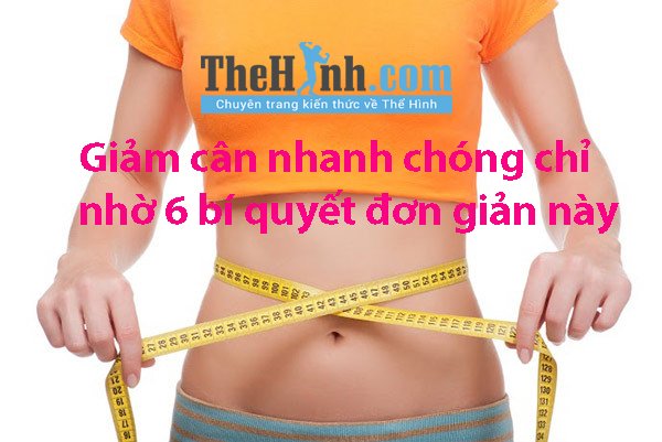 giảm cân, nước detox giảm cân, tập thể hình, 6 cách giảm béo bụng đơn giản giúp cơ thể thon gọn chỉ trong 1 tuần áp dụng