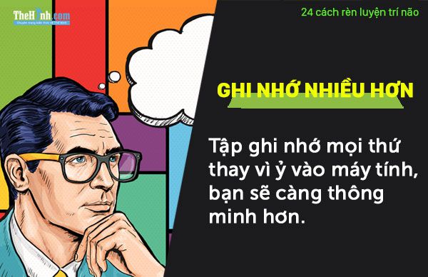 kiến thức thể hình, tập thể hình, 24 cách rèn luyện trí não nhạy bén và làm việc hiệu quả hơn