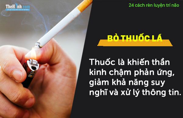 kiến thức thể hình, tập thể hình, 24 cách rèn luyện trí não nhạy bén và làm việc hiệu quả hơn