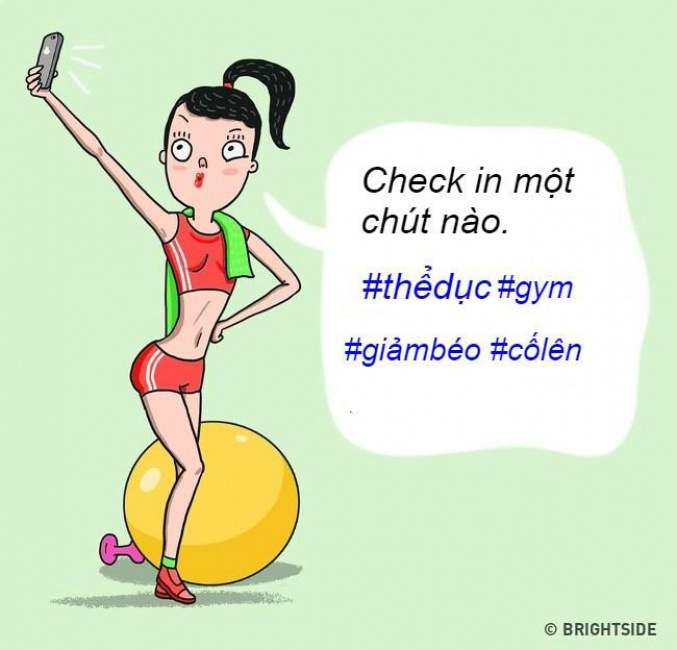 tập thể hình, thể hình hài hước, tin tức thể hình, 11 kiểu con gái ở phòng tập gym kiểu gì cũng gặp 1 lần